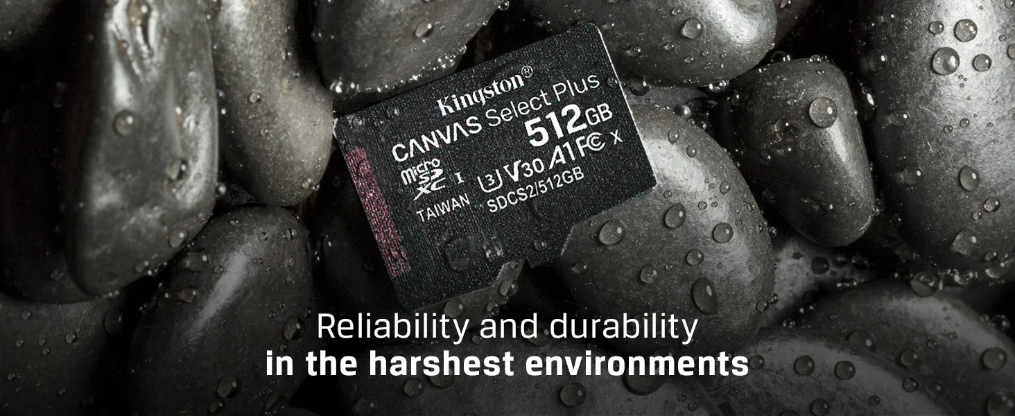 بطاقة ذاكرة microSDXC Kingston Canvas Select Plus سعة 256GB بسرعة تصل إلى 100MB/s مع محول - Thumbnail 6