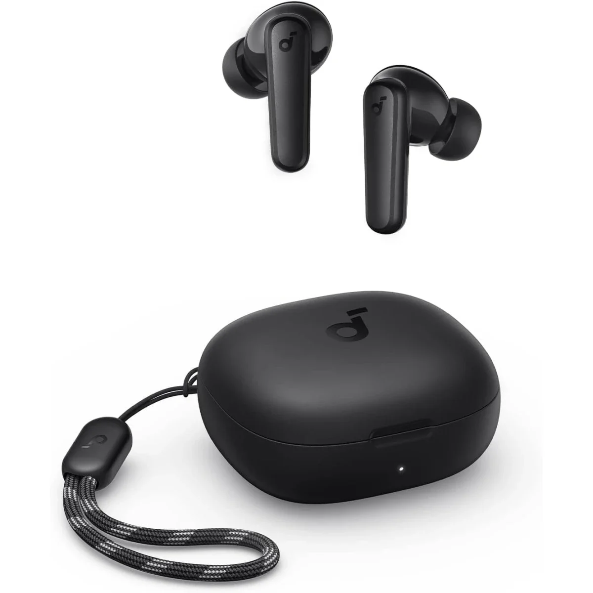 Anker Soundcore R50i True Wireless Earbuds, Bluetooth 5.3, 10mm Drivers, 30H Playtime, Black