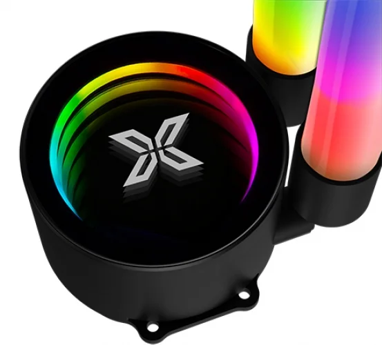 مبرد معالج سائل XIGMATEK Neon Aqua 240 بإضاءة ARGB (EN49578) - Image 3