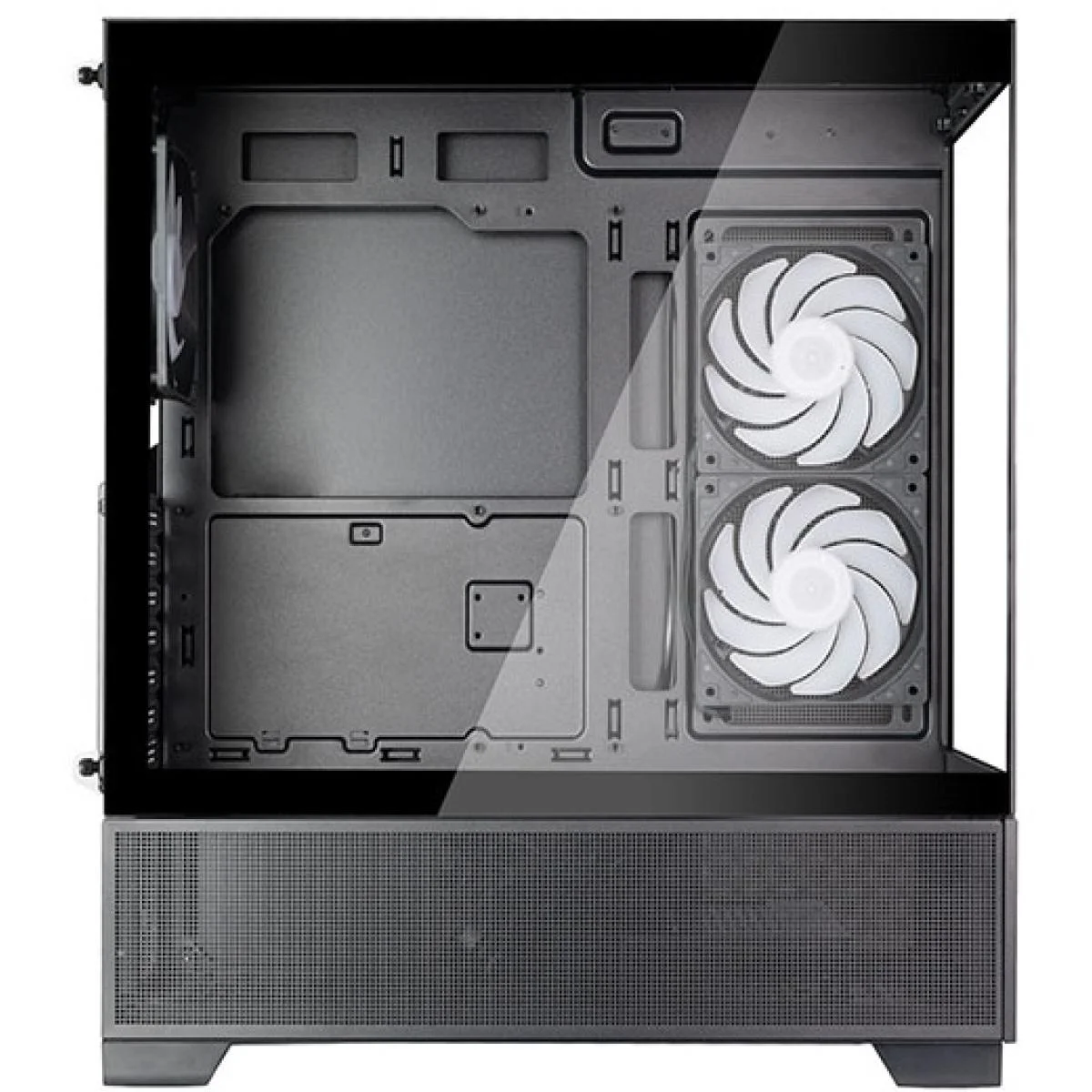 SilverStone Lucid 05 Black ARGB ATX Mid-Tower Gaming Case - Image 3