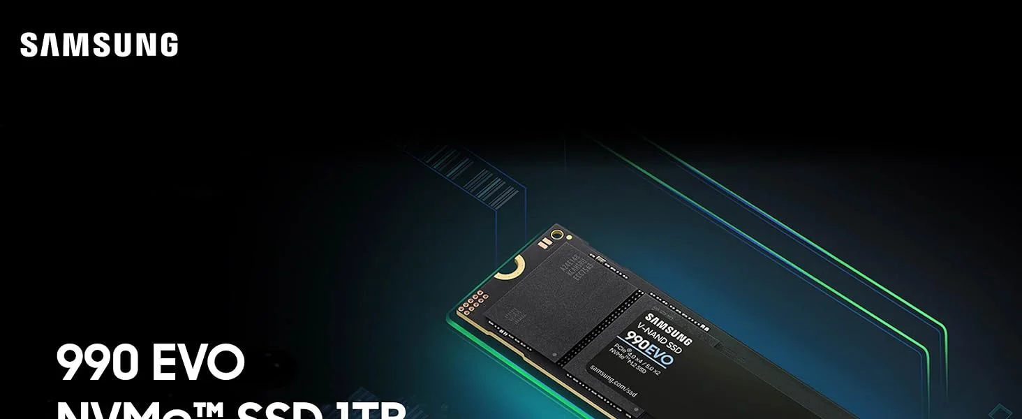 وحدة تخزين SSD Samsung 990 EVO بسعة 2 تيرابايت PCIe 5.0 M.2 2280 NVMe - Thumbnail 8