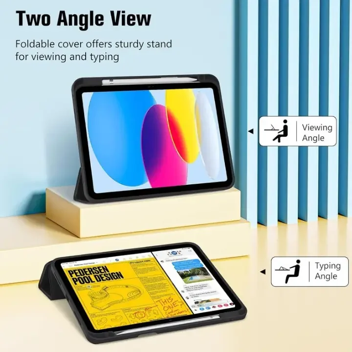 غطاء لجهاز Apple iPad A16 الجيل الحادي عشر (2025) مع حامل قابل للطي - Image 2