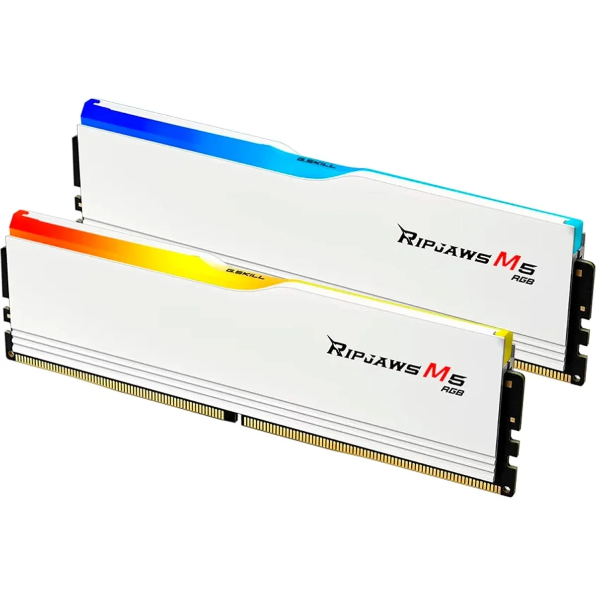 G.SKILL Ripjaws M5 RGB 32GB (2x16GB) DDR5 6000MT/s CL36 Desktop Memory Kit – White - Image 3