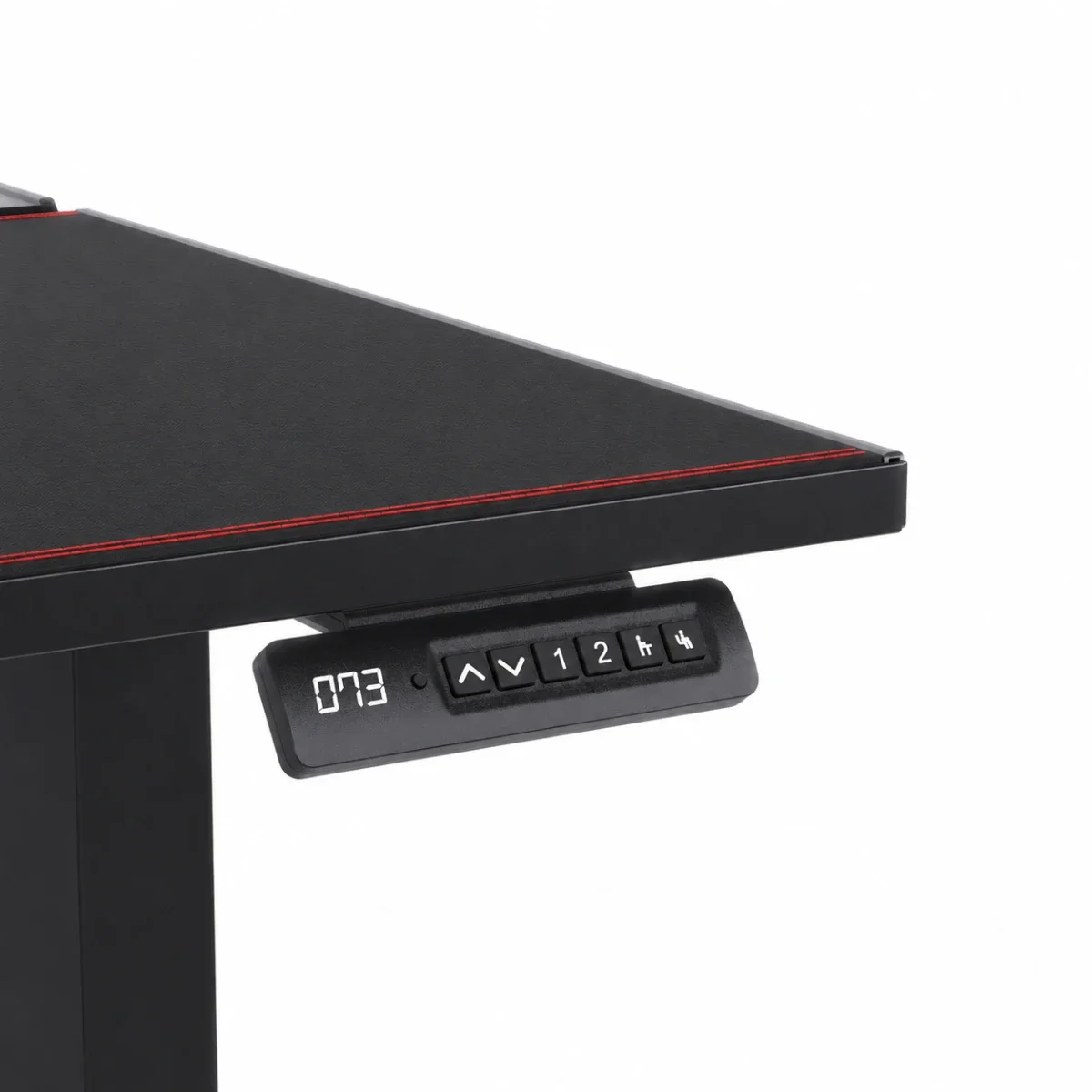 مكتب وقوف قابل للتعديل كهربائياً Fantech WorkStation DUBLIN DW114 أسود 140 × 70 سم - Image 6