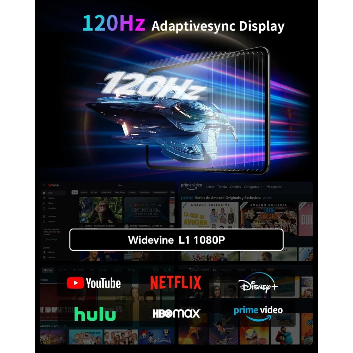 TECLAST T65 (2025) 13.4-inch 120Hz Android 16 Wi-Fi & LTE Tablet, 256GB, Gray - Thumbnail 3