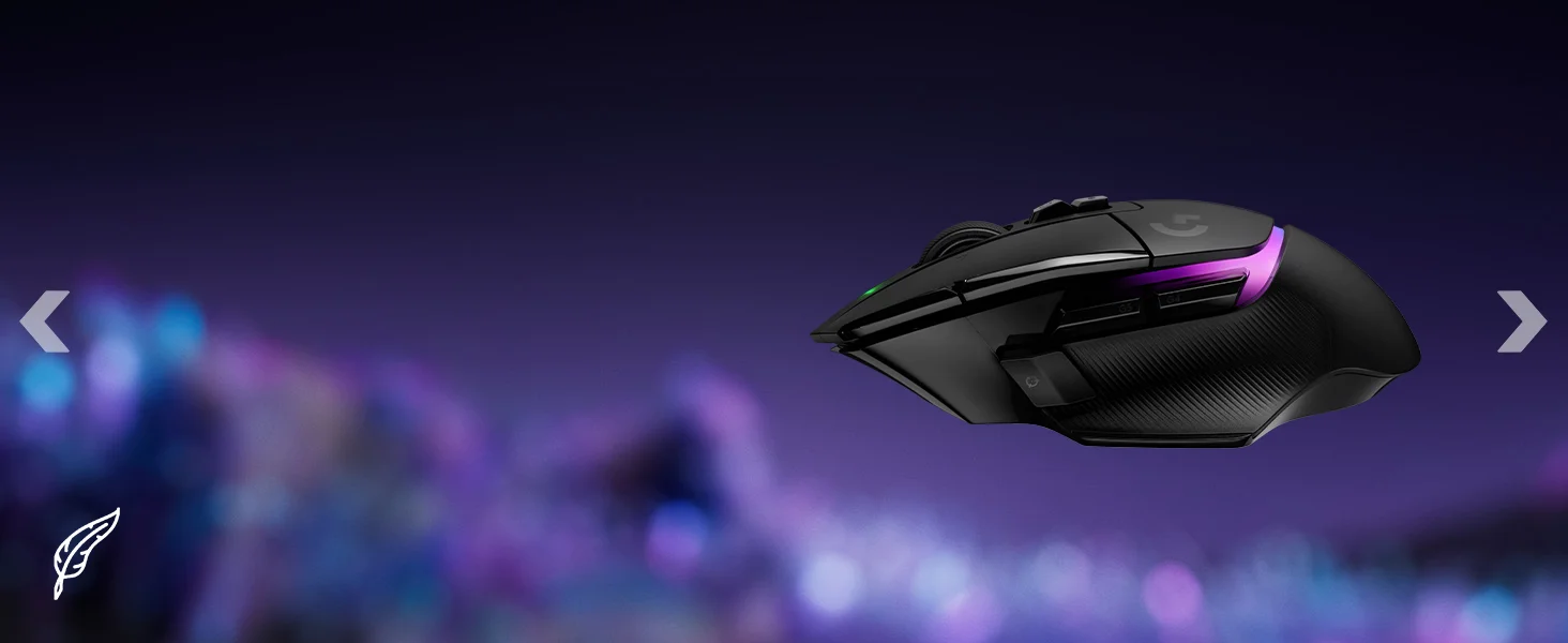 ماوس ألعاب Logitech G502 X PLUS لاسلكي LIGHTSPEED بمستشعر HERO 25K، أبيض - Thumbnail 15