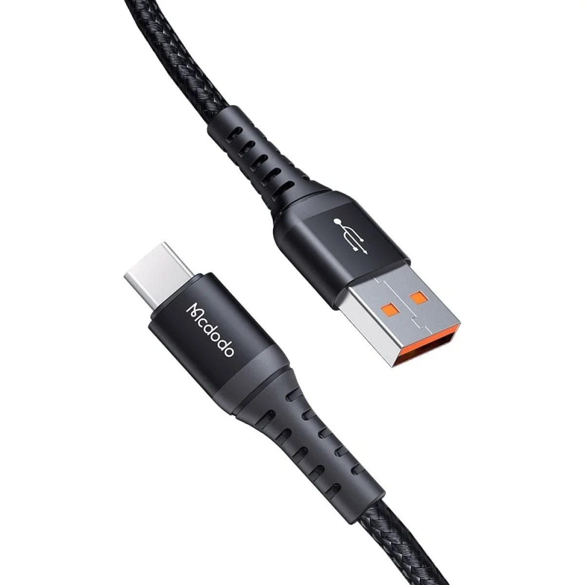 كيبل شحن سريع Mcdodo CA-2271 من USB-A إلى USB-C بطول 1 متر، أسود - Thumbnail 5