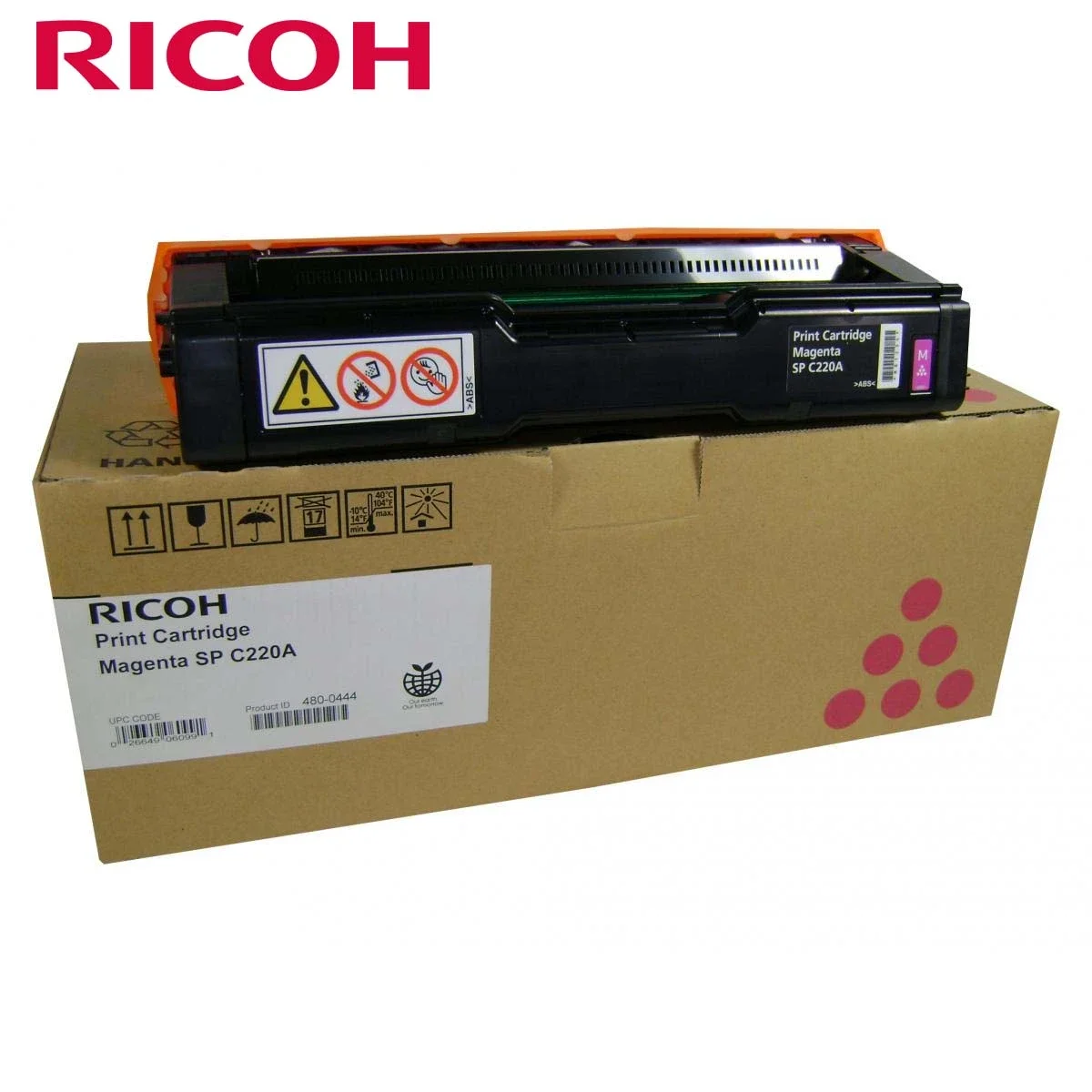 خرطوشة تونر ليزر Ricoh 406054 أصلية لون ماجنتا