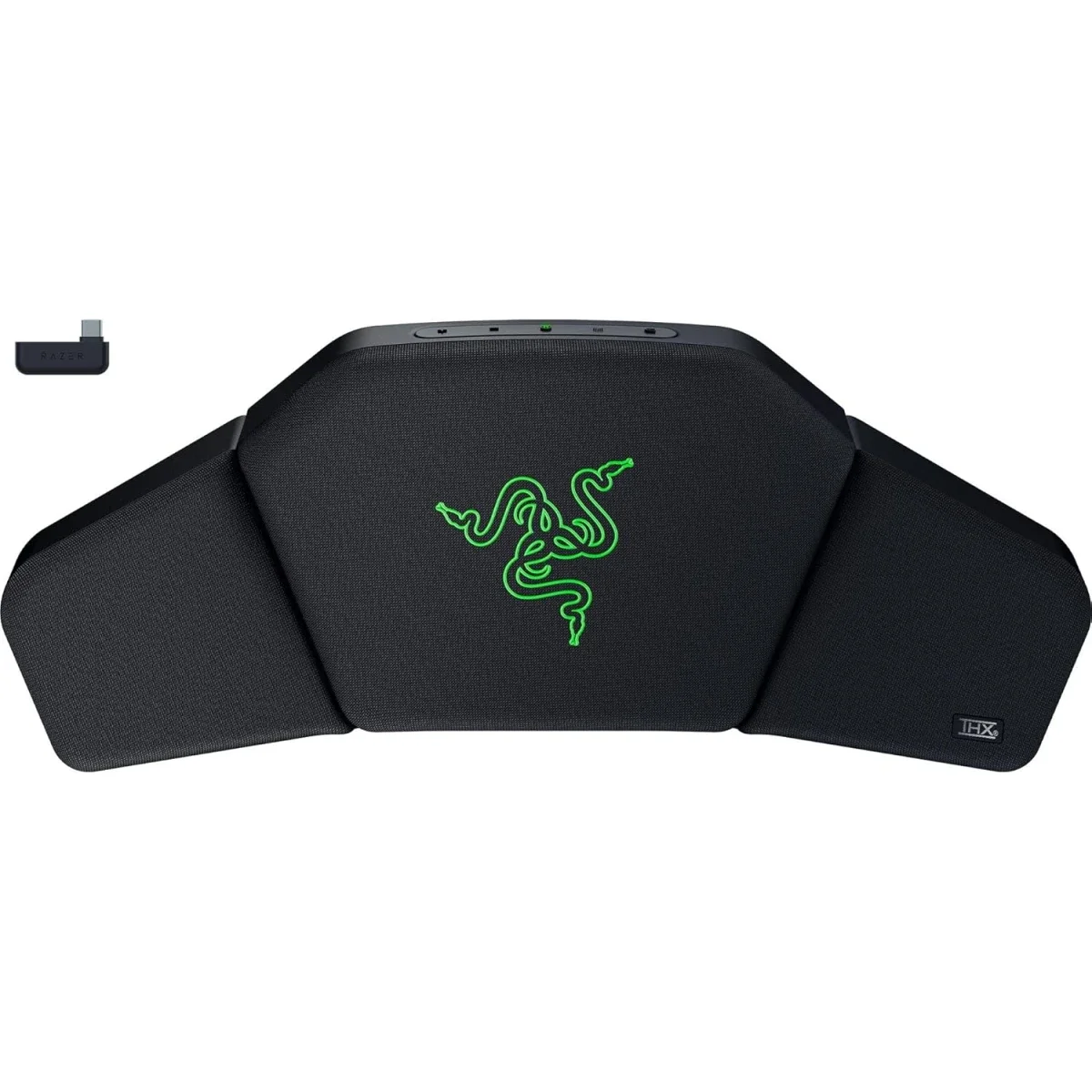 وسادة رأس بمكبر صوت لاسلكي Razer Clio مع صوت THX Spatial وبلوتوث وUSB-C