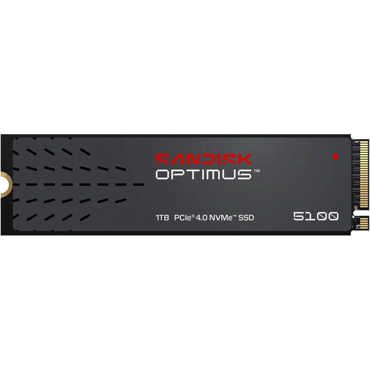 محرك SSD داخلي SanDisk Optimus 5100 بسعة 1 تيرابايت PCIe 4.0 NVMe M.2 2280 بسرعة تصل إلى 7100MB/s
