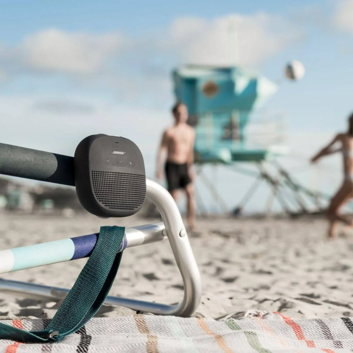 Bose SoundLink Micro Portable Outdoor Bluetooth Speaker, Black, IP67, Tear-Resistant Strap, Microphone & SimpleSync - Image 6