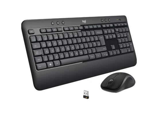 طقم كيبورد وماوس لاسلكي Logitech MK540 Advanced مع مستقبل Unifying - Image 8