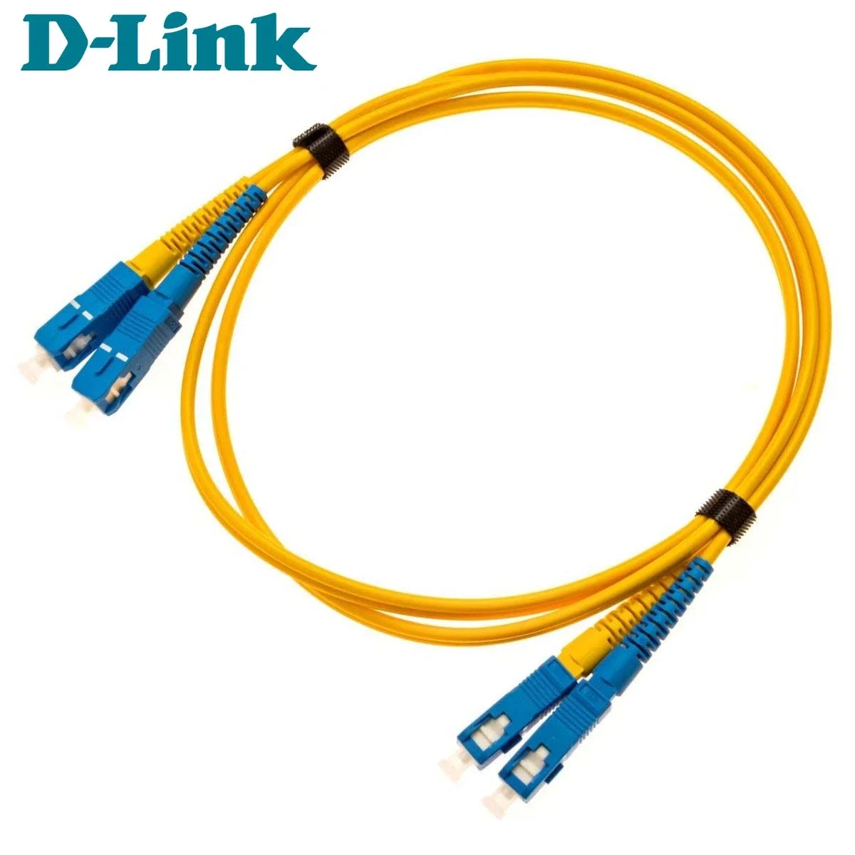 كيبل ألياف ضوئية D-Link SC-SC SM مزدوج 1 متر