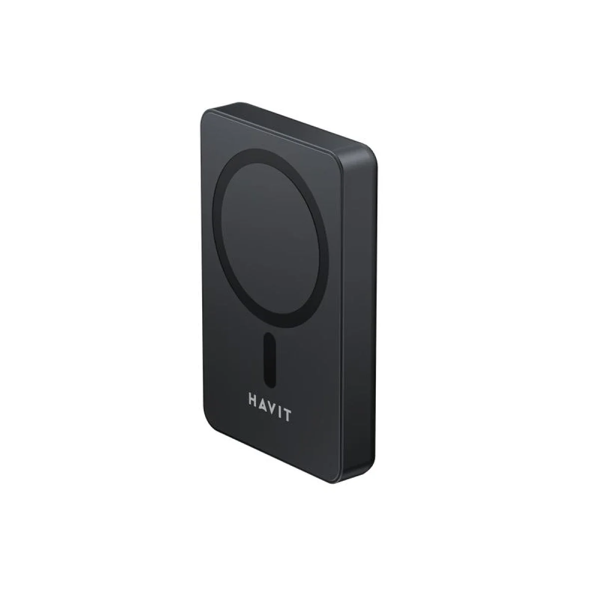 HAVIT PB5216 5000mAh Magnetic Wireless Power Bank 20W Black - Thumbnail 2
