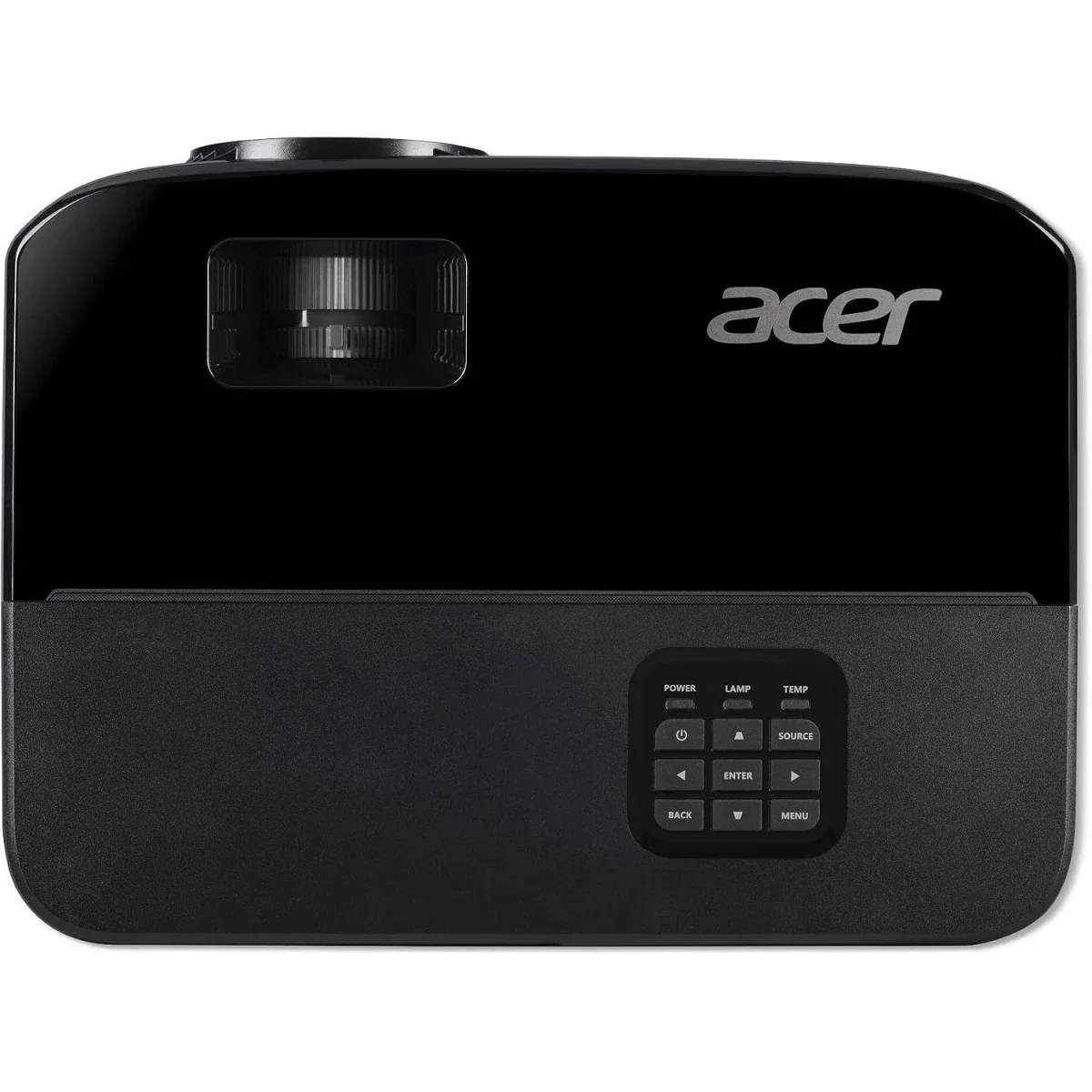 بروجكتور Acer X1123HP بتقنية DLP، 1080p+، سطوع 4000 لومن ANSI، تباين 20,000:1، عمر لمبة 15,000 ساعة، 1.07 مليار لون بعمق 30 بت، تقريب بصري 2x، منفذ HDMI 1.4a واحد، USB Mini-B، أسود - Thumbnail 2