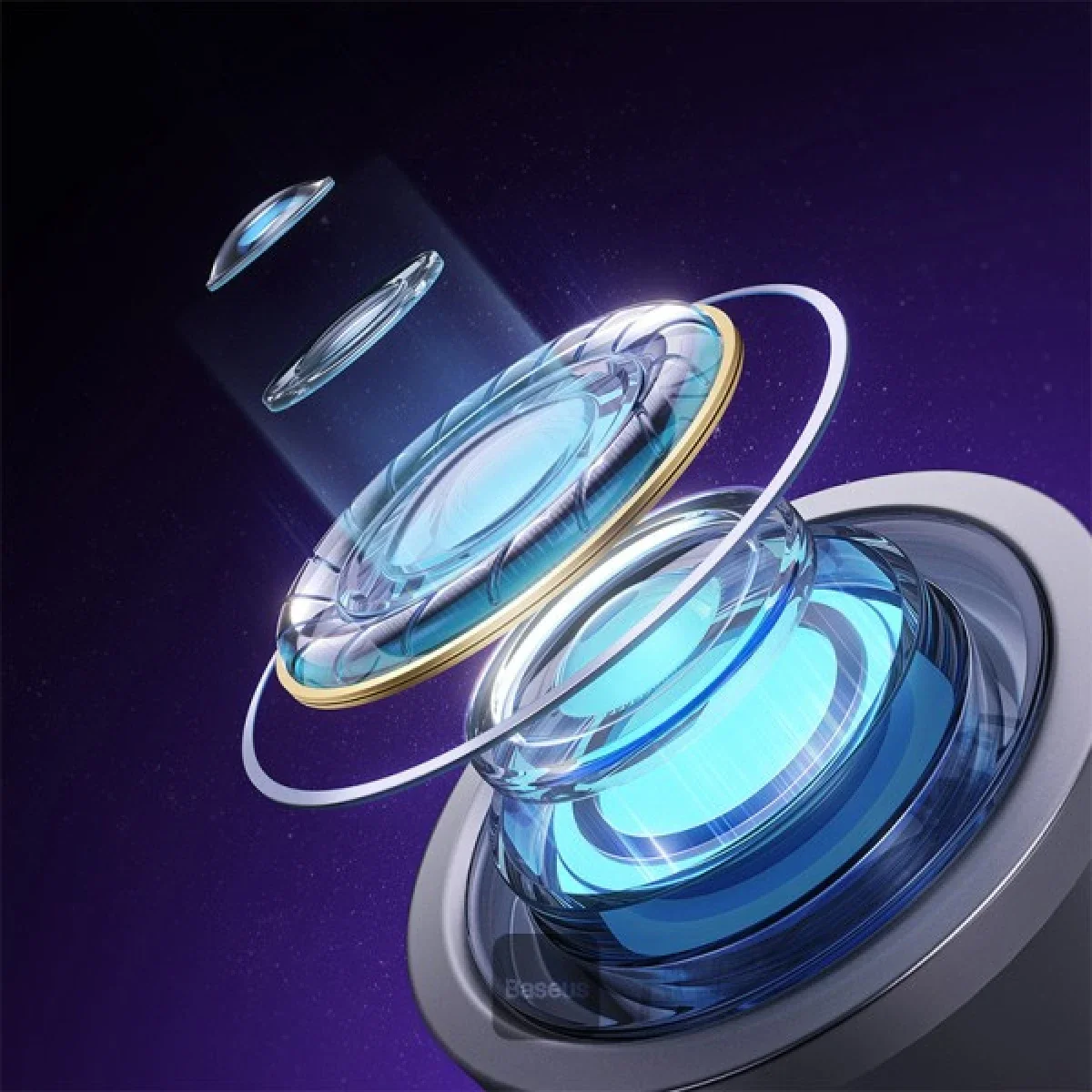 سماعات أذن Baseus Encok HZ11 سلكية بمقبس 3.5 مم مع ميكروفون - أسود - Image 5