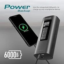Promate Aerify 4-in-1 Portable Electric Air Pump 6000mAh 150 PSI - Thumbnail 13