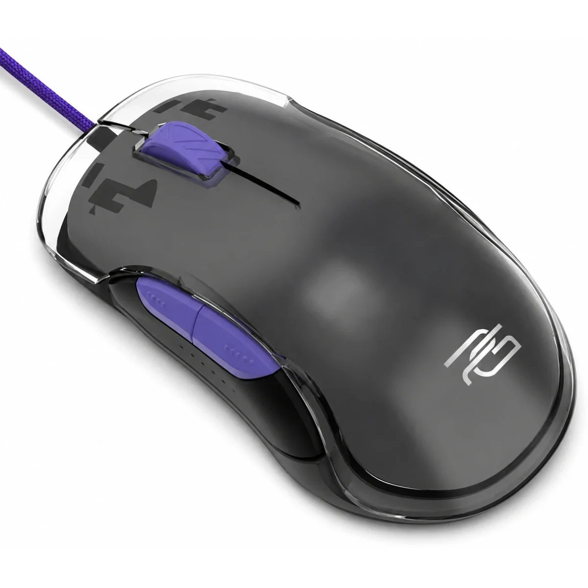 Proove Gaming Blaze Wired Gaming Mouse, 12000 DPI, Black/Purple - Thumbnail 3