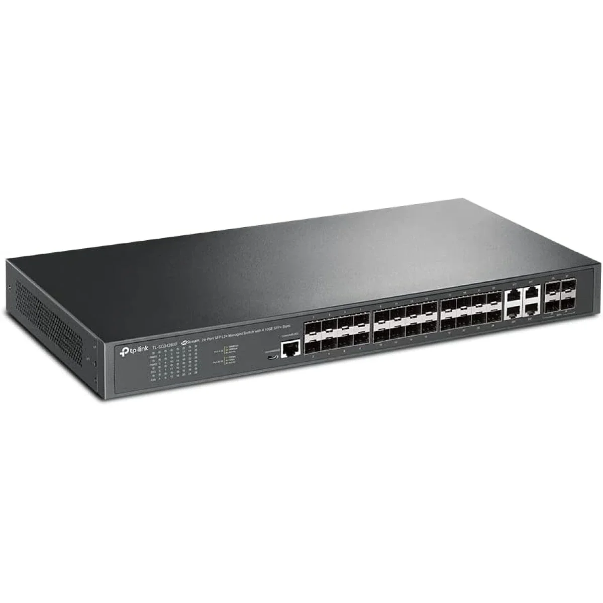 سويتش شبكات TP-LINK Omada SG3428XF مُدار L2+ بـ 24 منفذ مع 4 منافذ 10G SFP+ - Image 3