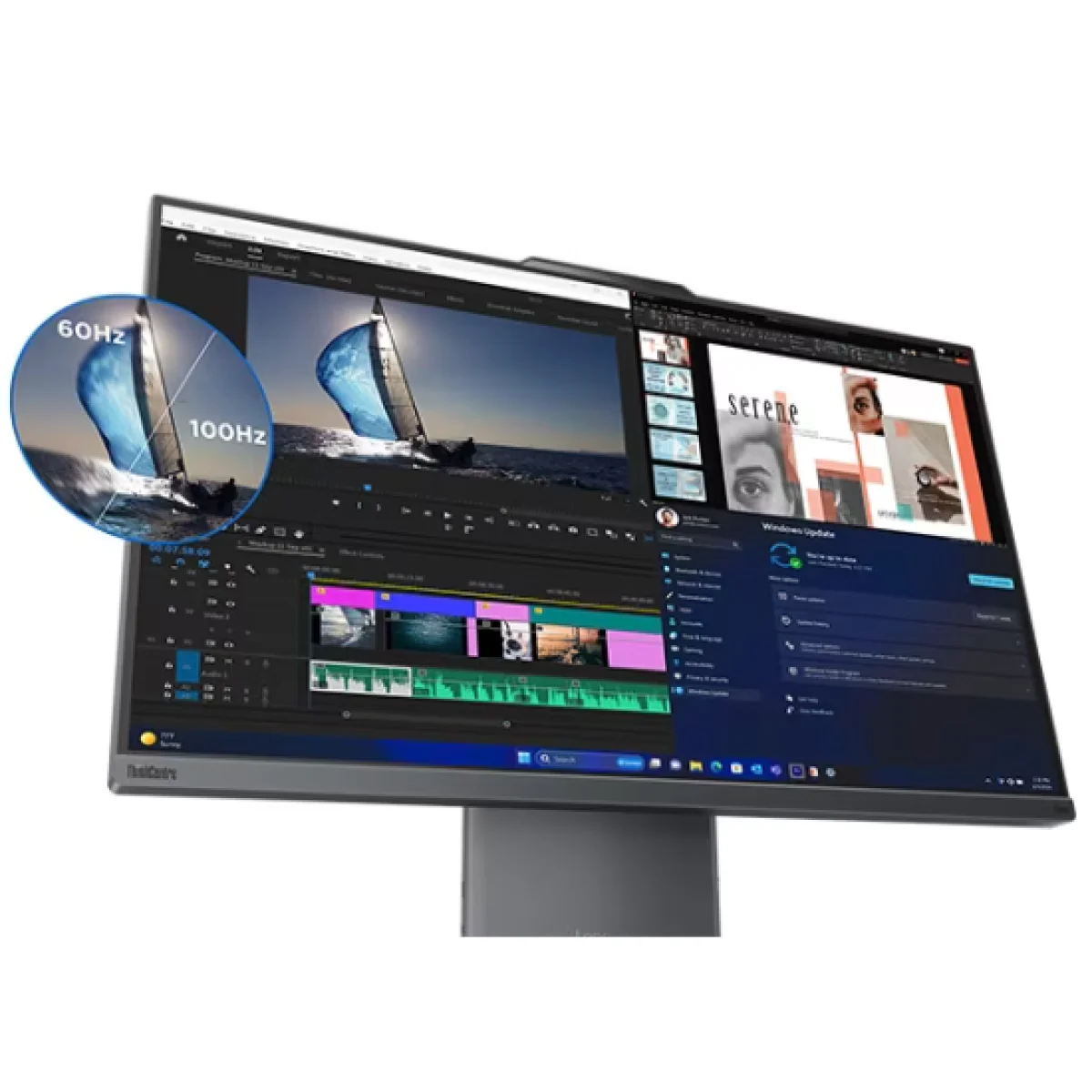 Lenovo ThinkCentre neo 50a 24 Gen 6 23.8-inch FHD Touch AIO Desktop, Core Ultra 7 256V, 16GB RAM, 512GB SSD - Image 7