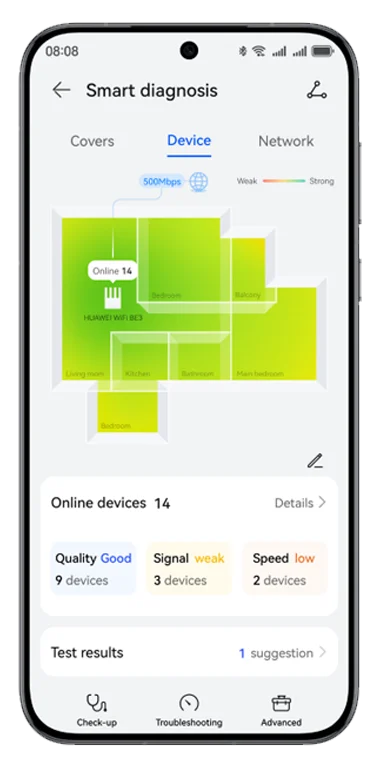 راوتر HUAWEI BE3 WUKUN-BE32 واي فاي 7 ثنائي النطاق 3.6 جيجابت/ث Game Turbo - Image 15
