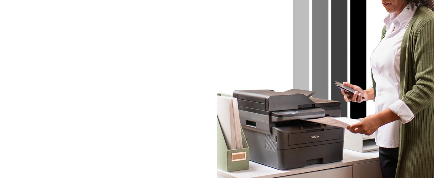 BROTHER DCP-L2640DW Wireless Monochrome Laser 3-in-1 Printer with 50-Page ADF - Thumbnail 9