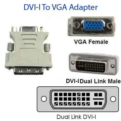 محول StarTech DVIVGAMF من DVI-I ذكر إلى VGA أنثى - Image 4