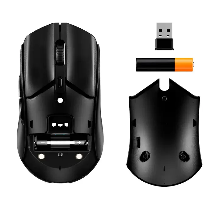 ماوس ألعاب Hyper X Pulsefire Haste 2 Core Wireless أسود – 8R2E7AA - Image 2