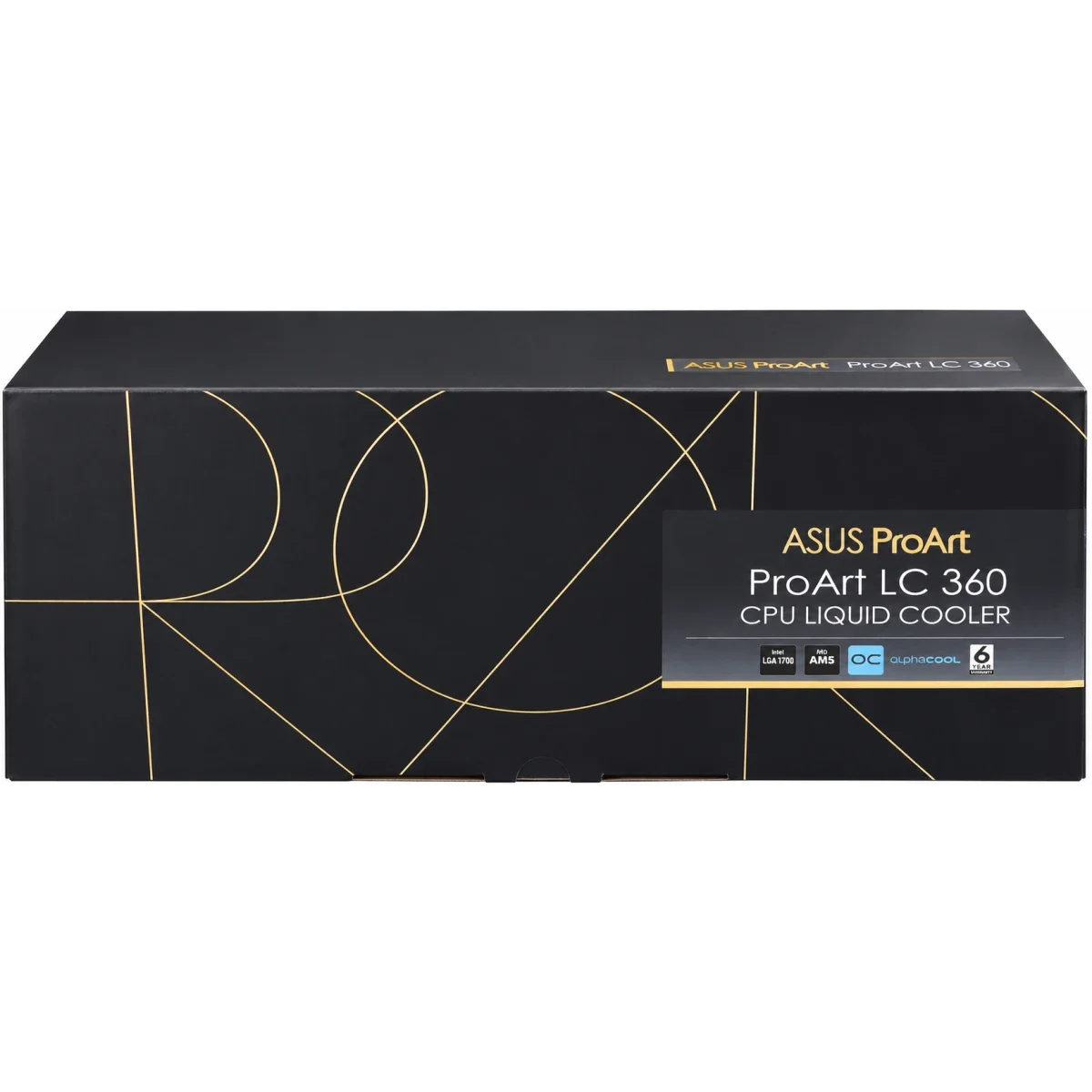 مبرد معالج مائي Asus ProArt LC 360 براديتر 360 مم و3 مراوح Alphacool 120 مم PWM بسرعة 3000 RPM - Image 2