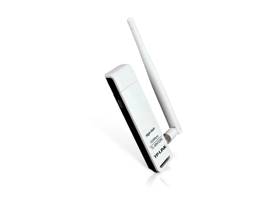 محول USB لاسلكي TP-LINK TL-WN722N عالي الكسب بسرعة 150Mbps - Image 2