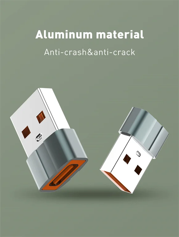 محول LDNIO LC150 من USB-C أنثى إلى USB ذكر لون رمادي - Image 11