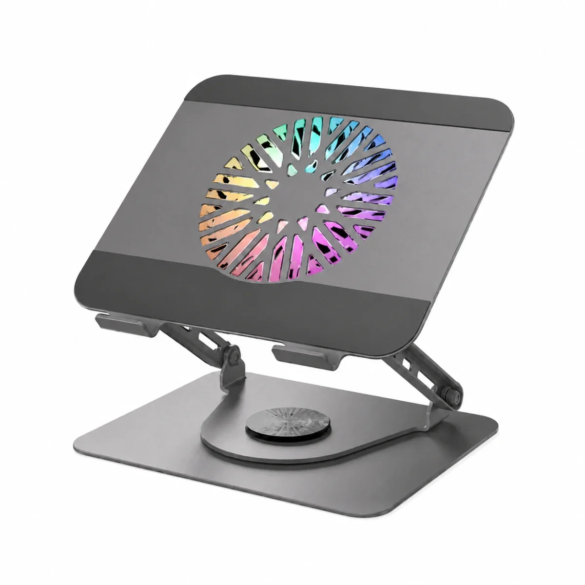 قاعدة تبريد لابتوب Fantech NC30 مغناطيسية RGB مع 5 مراوح