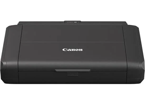 طابعة محمولة Canon MAXIFY BX110 نافثة للحبر A4 مع بطارية قابلة للشحن، 330 صفحة للشحنة، واي فاي مزدوج النطاق، شاشة OLED 1.44 إنش وUSB-C - Thumbnail 7