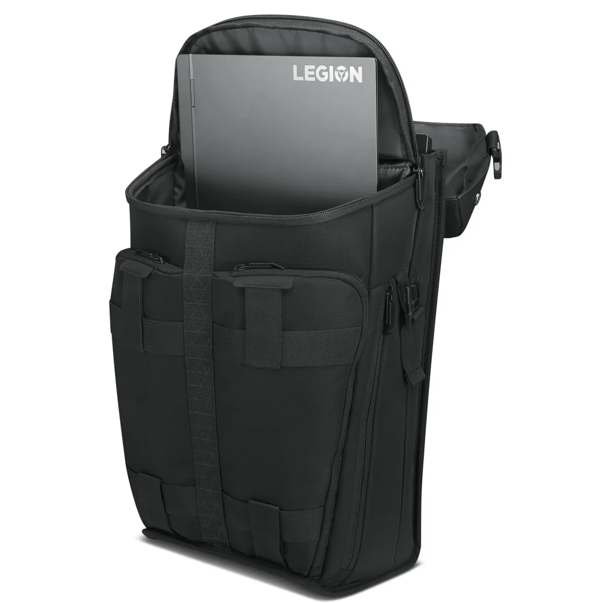 حقيبة ظهر ألعاب Lenovo Legion Active بسعة 17 إنش مقاومة للماء باللون الأسود