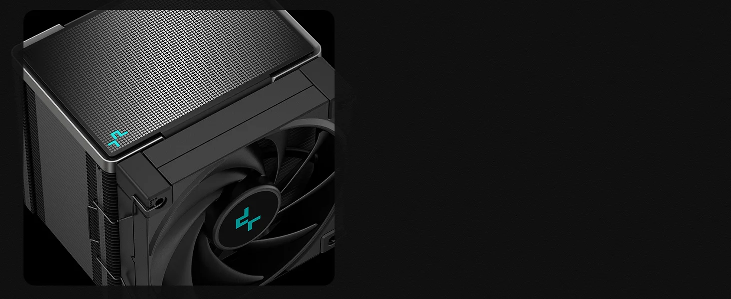 DeepCool AK500 ZERO DARK CPU Air Cooler with 120mm PWM Fan - Image 9