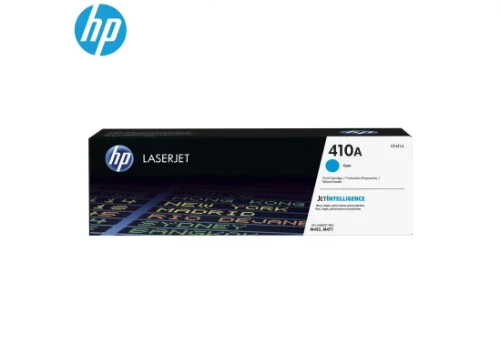 خرطوشة تونر HP 410A CF411A أصلية سماوي لطابعات LaserJet - Thumbnail 7