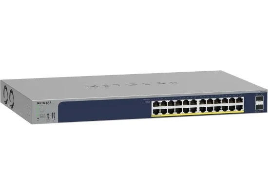 سويتش ذكي NETGEAR ProSafe GS724TP جيجابت PoE بـ 24 منفذ و2 منفذ SFP كومبو - Thumbnail 7