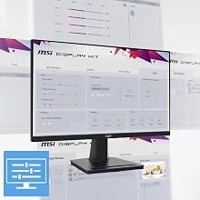 شاشة MSI PRO MP225 22 إنش Full HD VA بتردد 100Hz وزمن استجابة 1ms، HDMI وVGA، أسود - Thumbnail 17