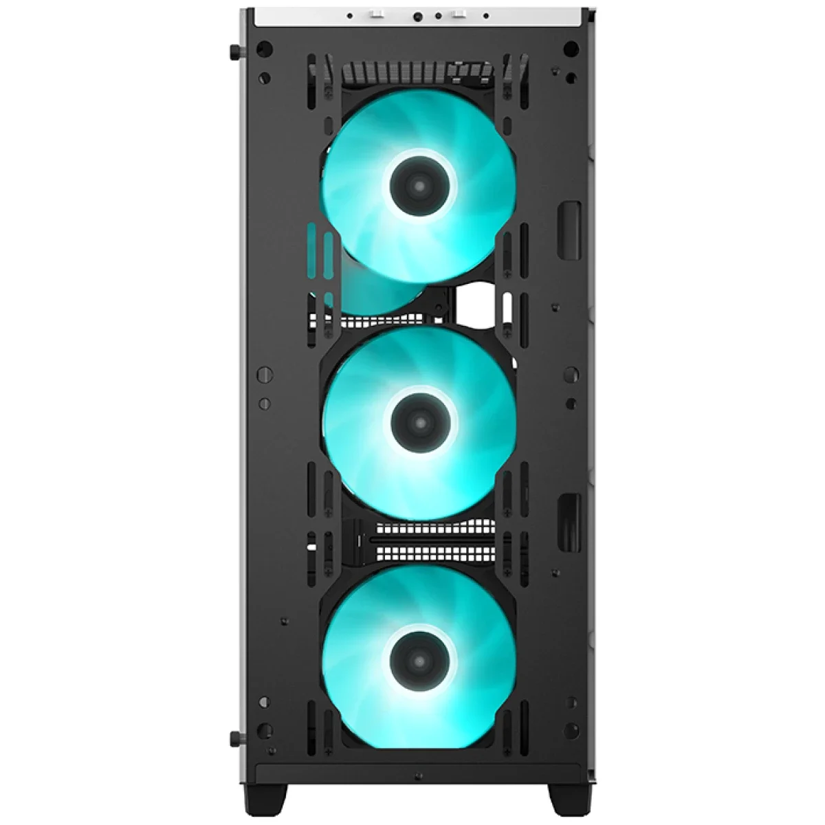 DeepCool CC560 V2 Mid-Tower Gaming Case Tempered Glass 3x 120mm LED Fans White - Image 4