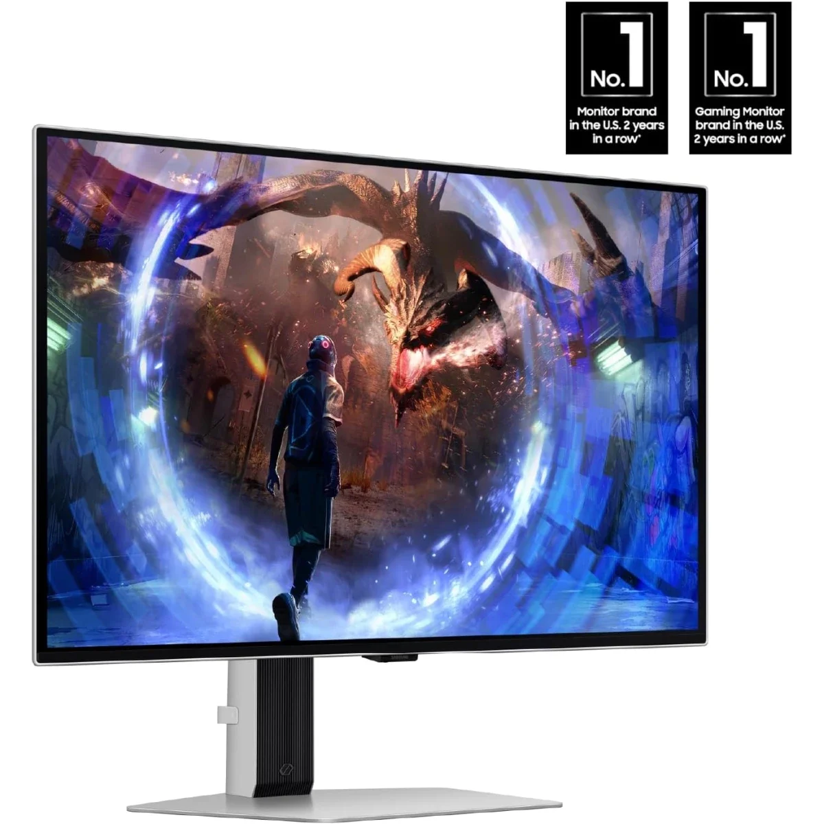 Samsung Odyssey G6 G60SF 27-Inch QHD QD-OLED Gaming Monitor, 500Hz, 0.03ms - Image 2