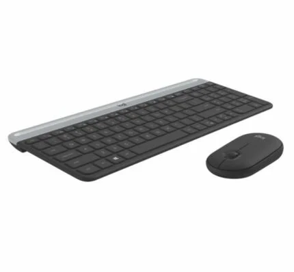 كيبورد وماوس Logitech MK470 لاسلكي كامل الحجم فائق النحافة مع نقرات هادئة - Image 3
