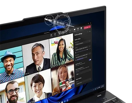 لابتوب Lenovo ThinkPad T14 Gen 6 بشاشة 14.0 إنش WUXGA IPS ومعالج Intel Core Ultra 7 258V وذاكرة 32GB RAM و1TB SSD لون أسود - Image 25