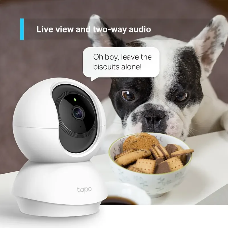 كاميرا مراقبة منزلية TP-LINK Tapo C210 بدقة 3MP مع دوران وإمالة وواي فاي - Image 4