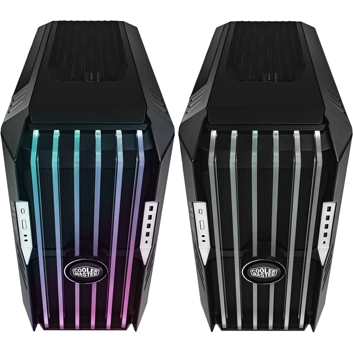 هيكل كمبيوتر Cooler Master HAF 700 EVO فل تاور بتدفق هواء عالٍ ودعم E-ATX مع شاشة IRIS LCD - Thumbnail 6