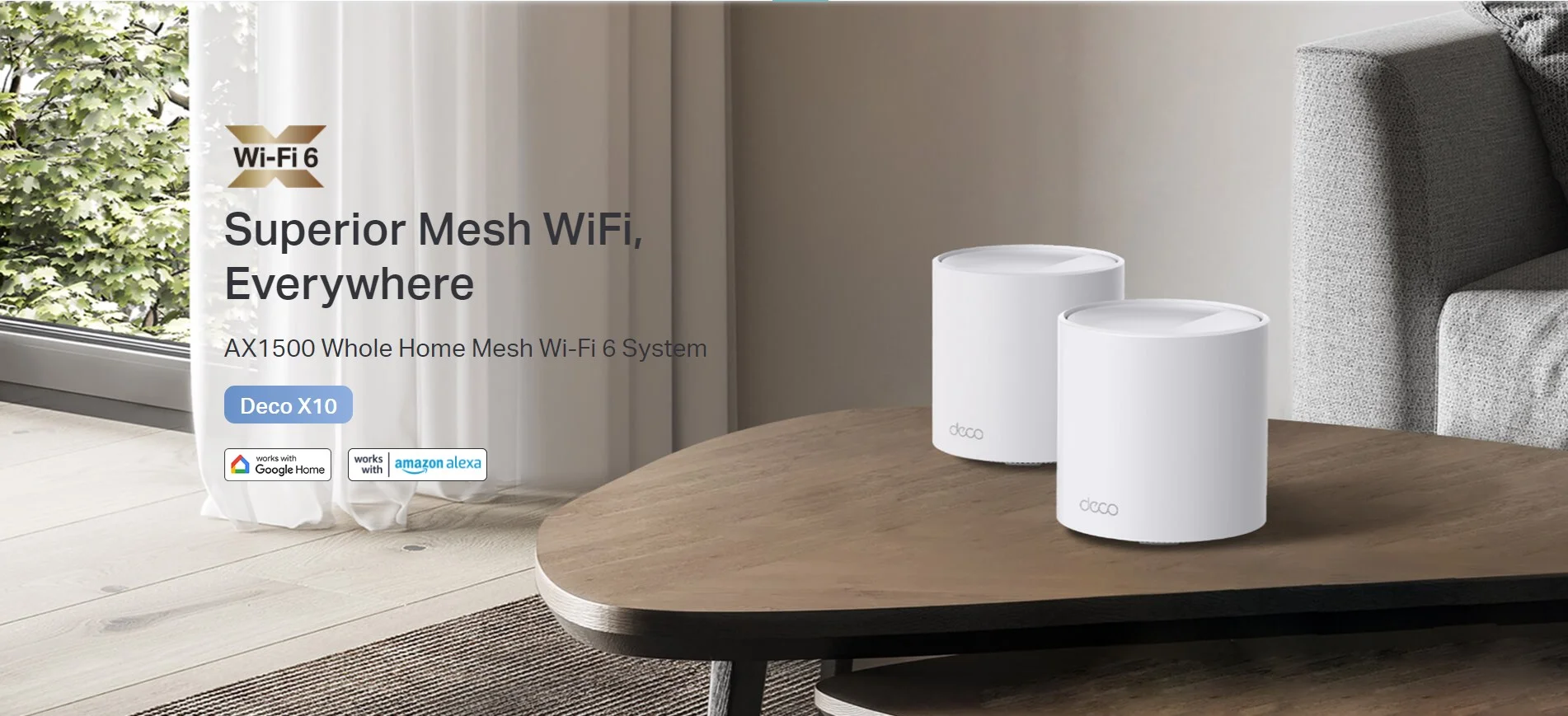 نظام واي فاي شبكي TP-LINK Deco X10 AX1500 بتقنية WiFi 6 من 3 وحدات - Thumbnail 10
