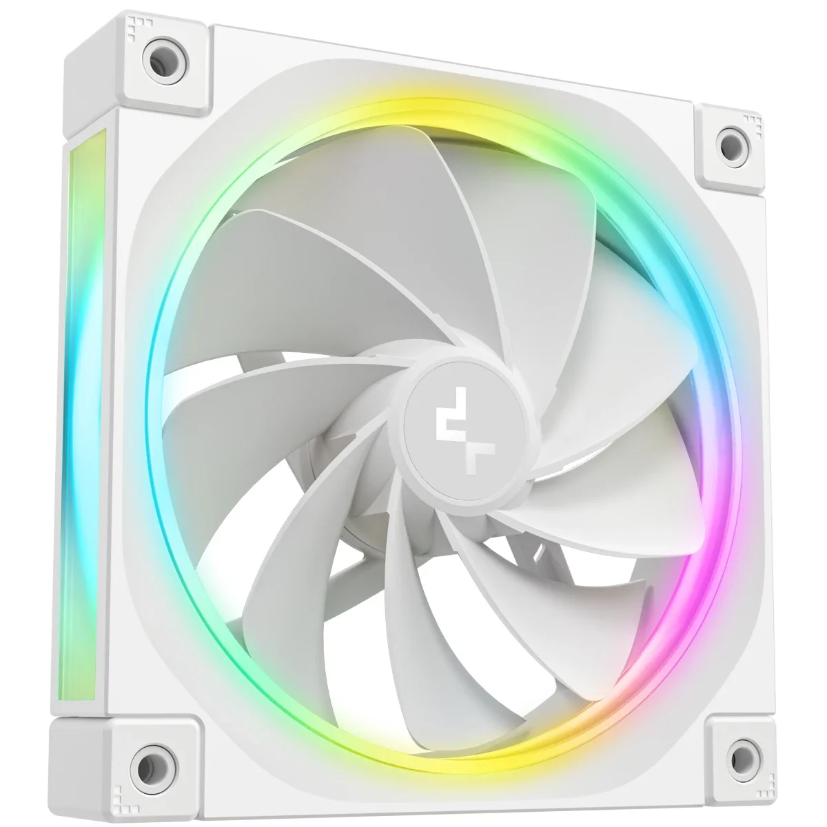 DeepCool FL12R 120mm Reversed Blade ARGB PWM Case Fan White - Image 6