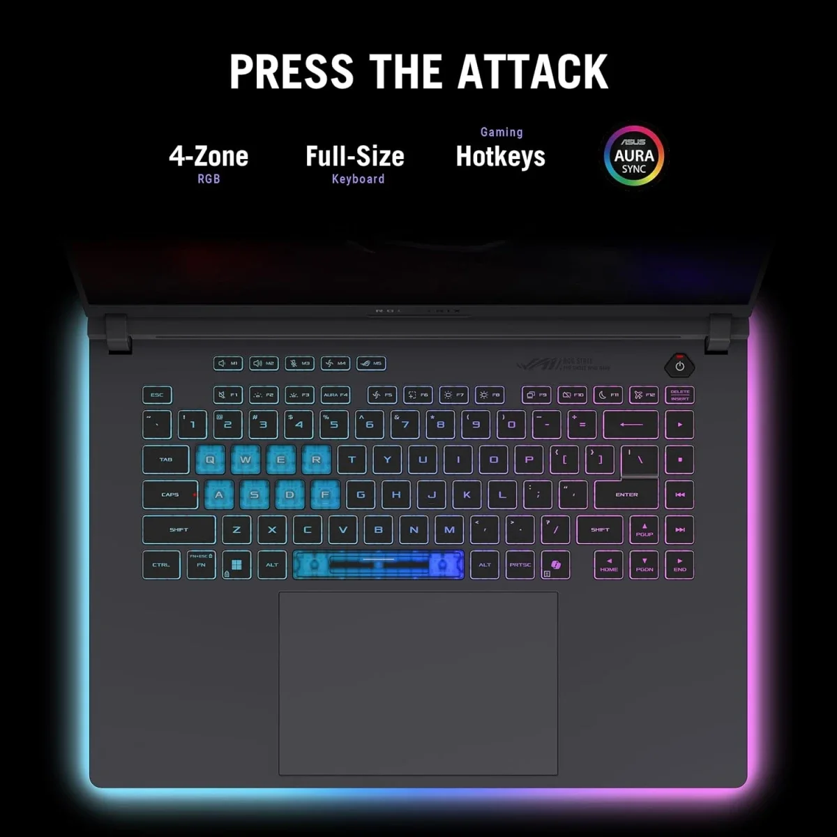 Asus ROG Strix G16 (2025) G615JMR Gaming Laptop 16.0-inch IPS 165Hz Core i7-14650HX RTX 5060 16GB RAM 1TB SSD Eclipse Gray - Image 8