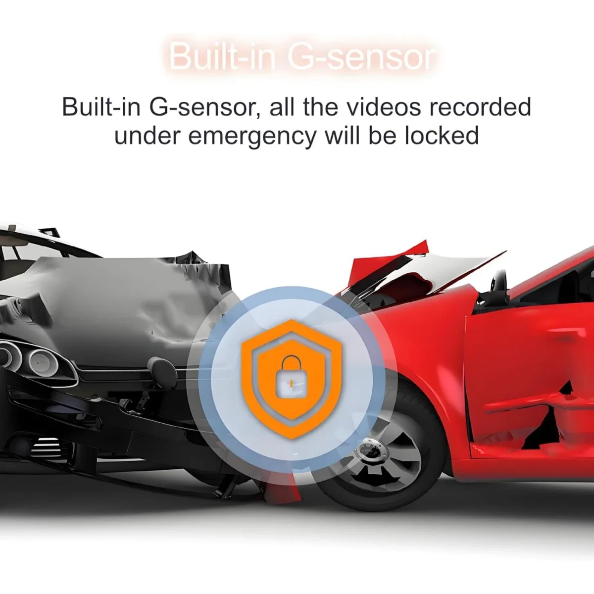 كاميرا داش أمامية HIKVISION AE-DC2018-D1 بدقة 1080P مع Wi‑Fi وحساس G - Thumbnail 5