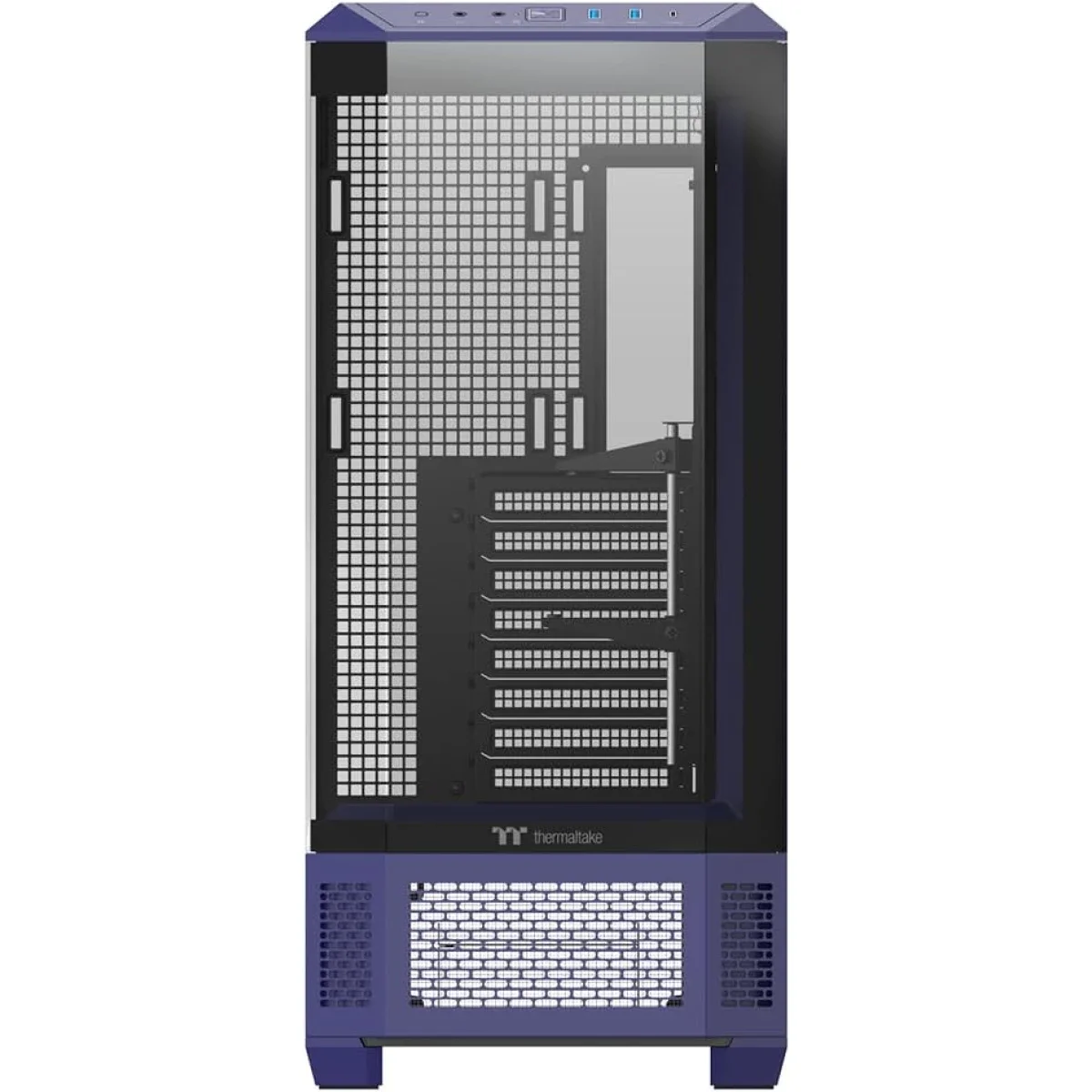 هيكل كمبيوتر Thermaltake View 600 TG فل تاور مع دعم رادياتير 420 مم و6.0 إنش LCD Panel Kit - Future Dusk - Image 7
