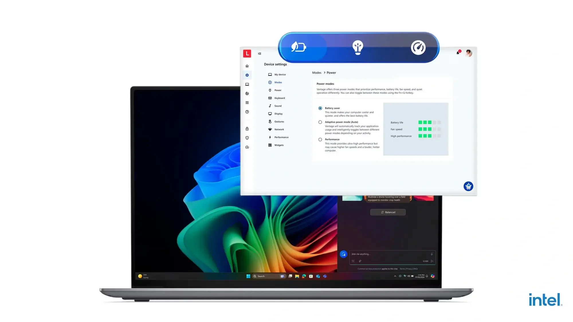 لابتوب أعمال Lenovo ThinkPad X9-15 Gen 1 Aura Edition بمعالج Intel Core Ultra 7 258V وشاشة 15.3 إنش 2.8K OLED تدعم اللمس - Image 5